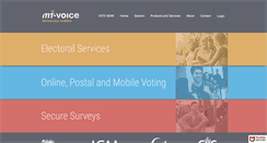 Desktop Screenshot of mi-voice.com